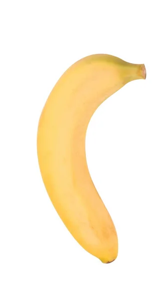 Sárga banán elszigetelt száraz nap — Stock Fotó