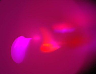 Siyah Renk Üzerine Bir Dijital Fraktal Resmi