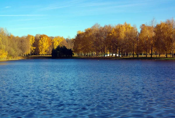 Automne au parc de la ville — Photo