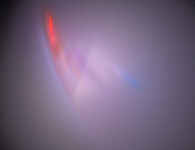 Siyah Renk Üzerine Bir Dijital Fraktal Resmi