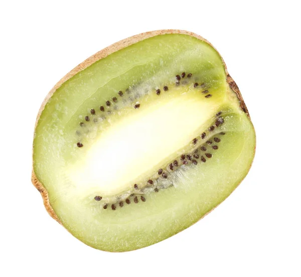 Kiwi crudo isolato su bianco — Foto Stock