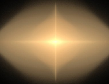 Siyah Renk Üzerine Bir Dijital Fraktal Resmi