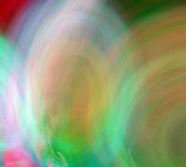 Siyah Renk Üzerine Bir Dijital Fraktal Resmi