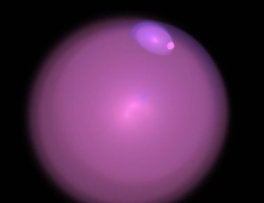 Siyah Renk Üzerine Bir Dijital Fraktal Resmi