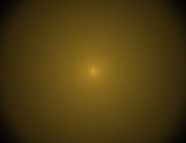 Siyah Renk Üzerine Bir Dijital Fraktal Resmi