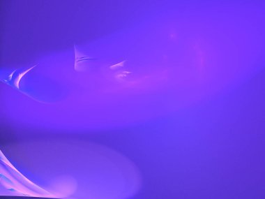 Siyah Renk Üzerine Bir Dijital Fraktal Resmi