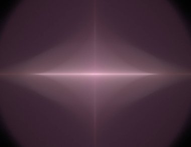 Siyah Renk Üzerine Bir Dijital Fraktal Resmi