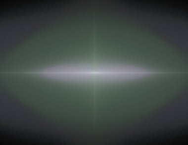 Siyah Renk Üzerine Bir Dijital Fraktal Resmi