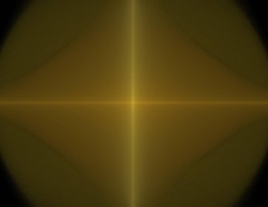 Siyah Renk Üzerine Bir Dijital Fraktal Resmi