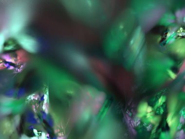 Siyah Renk Üzerine Bir Dijital Fraktal Resmi