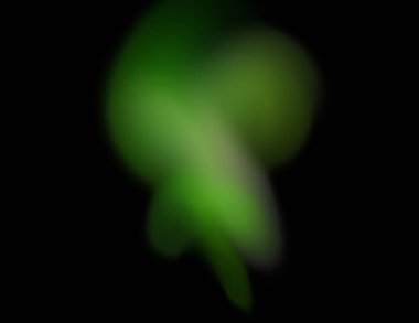 Siyah Renk Üzerine Bir Dijital Fraktal Resmi