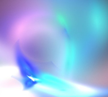 Siyah Renk Üzerine Bir Dijital Fraktal Resmi