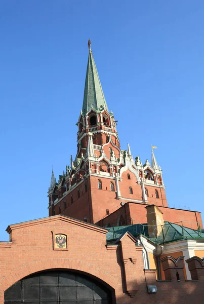 Torre Del Kremlin Fondo Del Cielo — Foto de Stock