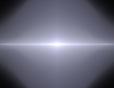 Siyah Renk Üzerine Bir Dijital Fraktal Resmi