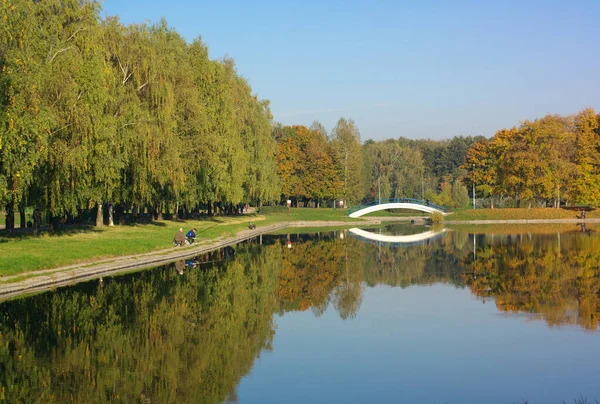 Park Upadku Złota — Zdjęcie stockowe