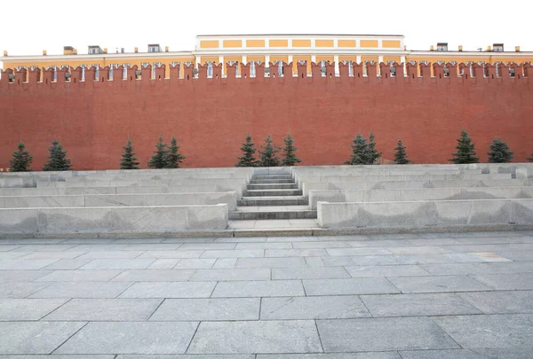 Moscou Kremlin Place Rouge Sec Ensoleillé Journée Été — Photo