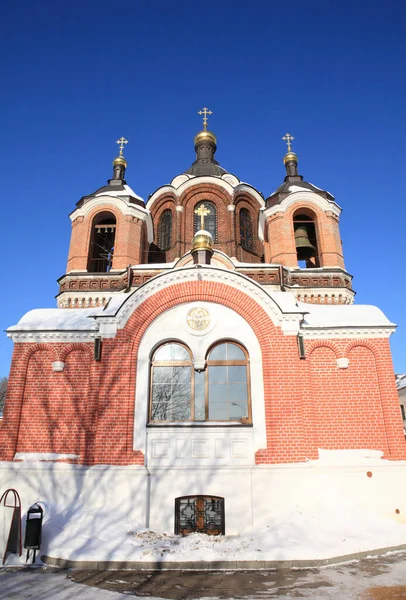 Iglesia Día Invierno — Foto de Stock