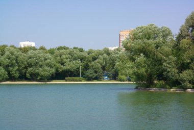 Şehir parkında yaz