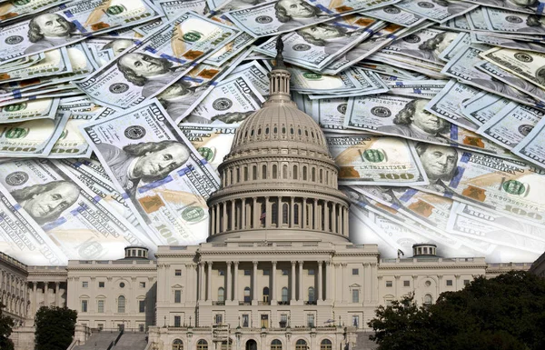 Kongress gibt sein Geld aus. — Stockfoto