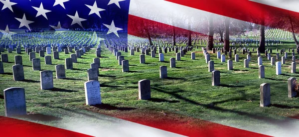 Arlington Virginia Ago 2018 Cimitero Nazionale Arlington Dove Gli Eroi — Foto Stock