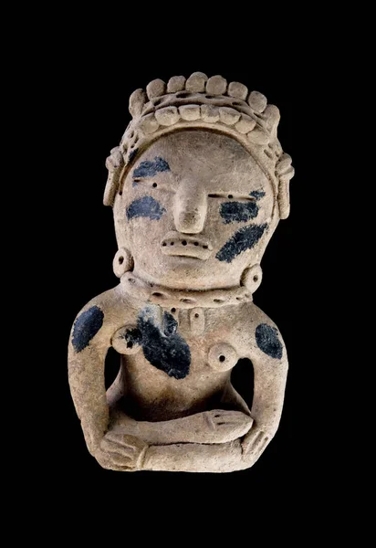 Pre Columbian Warrior Figure. — Stock Photo, Image