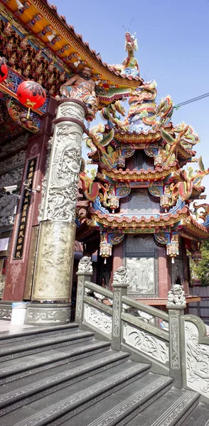 Kaohsiung Taiwan Décembre 2018 Ancien Temple Bouddhiste Kaohsiung Taiwan — Photo