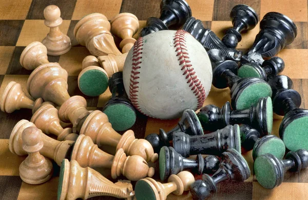 Baseball Time Now Winter — Stock Photo, Image