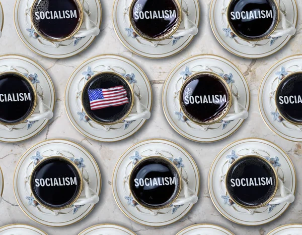 Hora del café para los americanos . — Foto de Stock