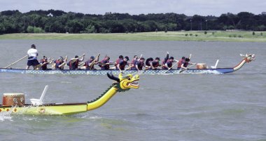 Dragon Boat Race. clipart