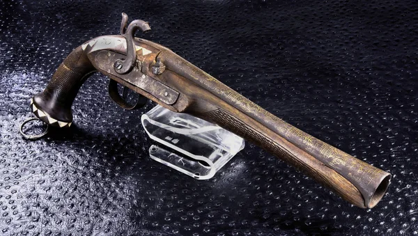 Antik Blunderbuss pistol. — Stockfoto