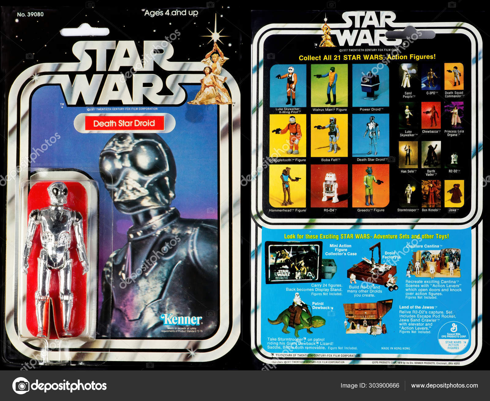 Original Star Wars Death Star Droid Toy. Stock Editorial Photo