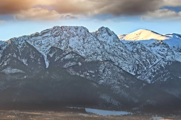 Ζακοπάνε Και Giewont — Φωτογραφία Αρχείου