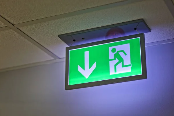 Emergency Exit Building — Stock Photo, Image