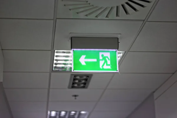 Emergency exit in the building