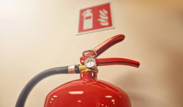fire extinguisher at work place in the office