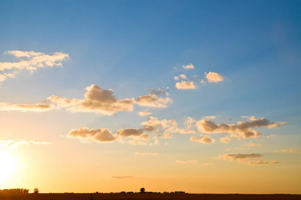 Himmel Bei Sonnenuntergang Sommer — Stockfoto