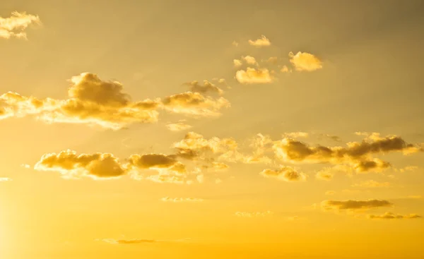 Небо Закате Летом — стоковое фото