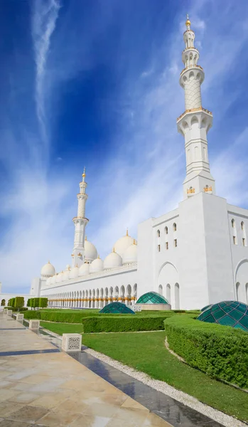 Masjid Sheikh Zayed Kota Abu Adabi — Stok Foto