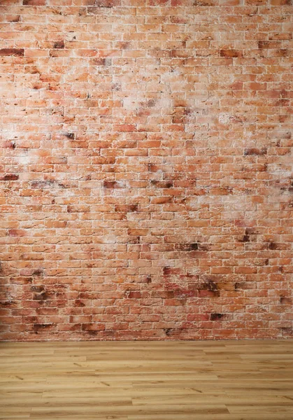 Red old brick wall — Stock Photo, Image