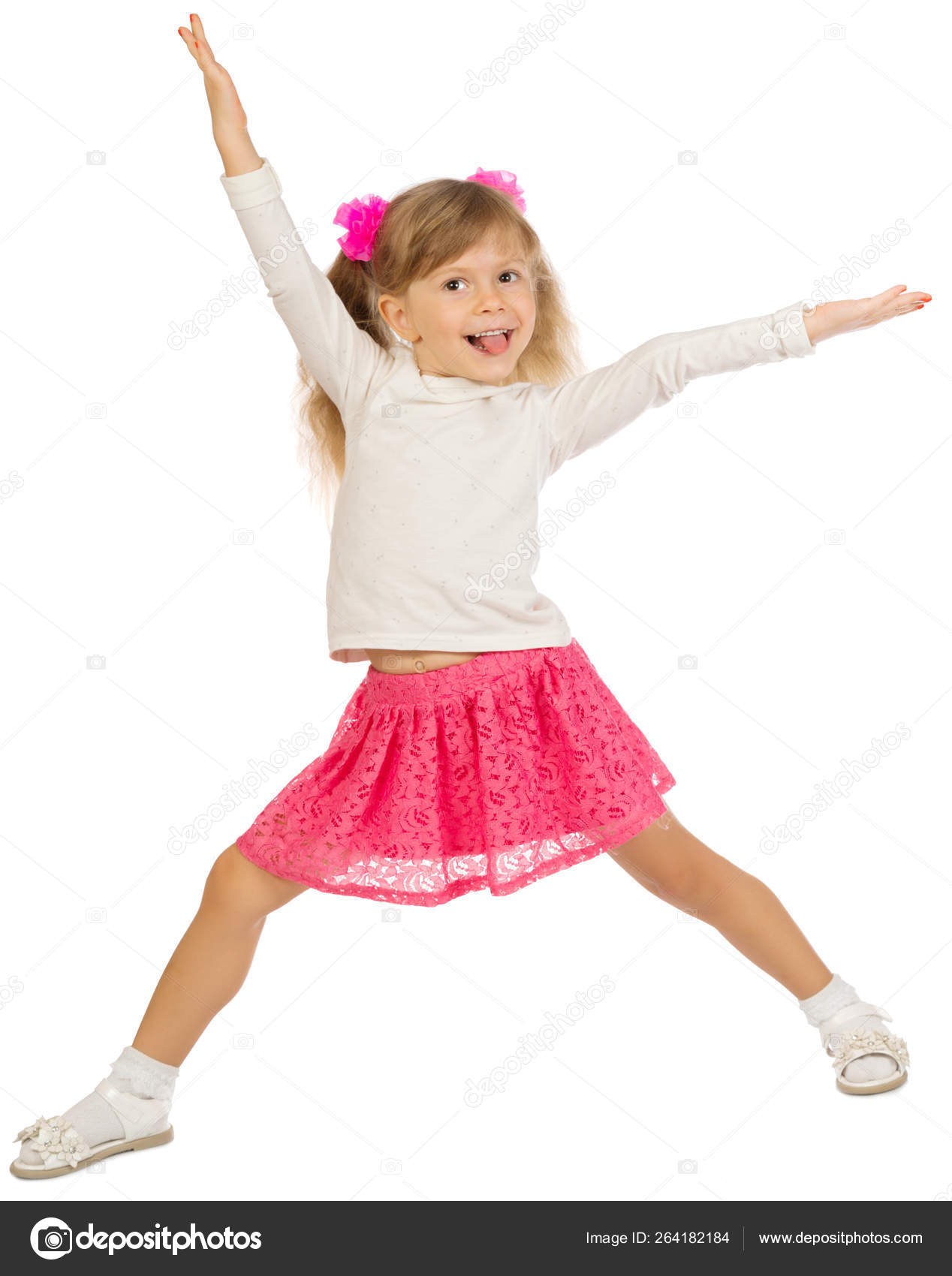 Gratuit Images Petite Fille Drole Isolee Photographie Rbvrbv C 264182184 le plus cool par