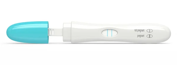 3d render of positive pregnancy test — Stock Photo, Image