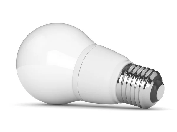 3d renderização de lâmpada sobre fundo branco — Fotografia de Stock