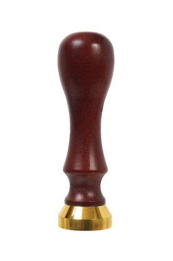 Beyaz arka plan üzerinde izole mühür