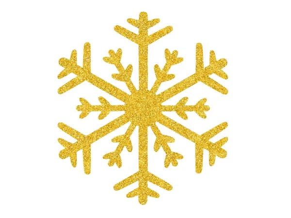 Christmas snowflake on white — Stock Photo, Image