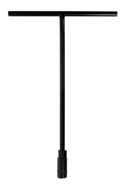 Beyazın üstüne İngiliz anahtarı.