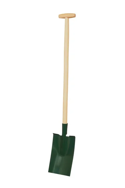 Garden spade on white — Stock Photo, Image