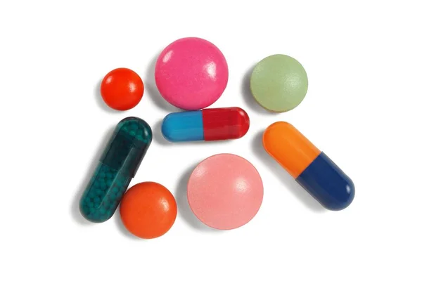 Primer plano de las píldoras — Foto de Stock