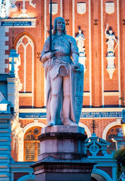 Riga Huvudstad Och Största Stad Lettland — Stockfoto