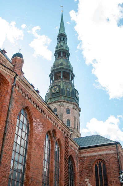 Riga Hlavní Největší Město Lotyšska — Stock fotografie