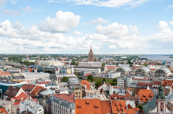Riga Fővárosa Legnagyobb Városa Lett — Stock Fotó